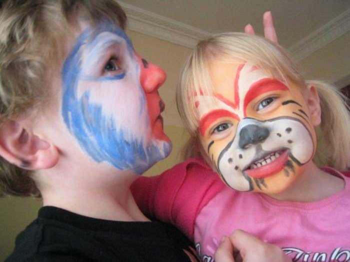 face painting