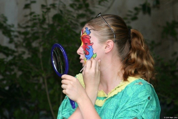 face painting