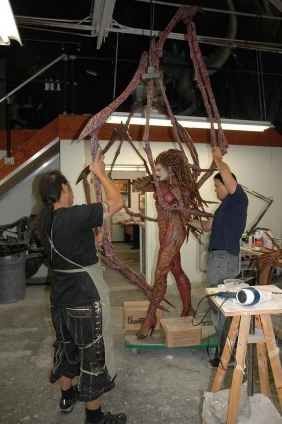 Making of Sarah Kerrigan sculpture