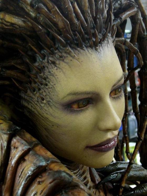 Making of Sarah Kerrigan sculpture