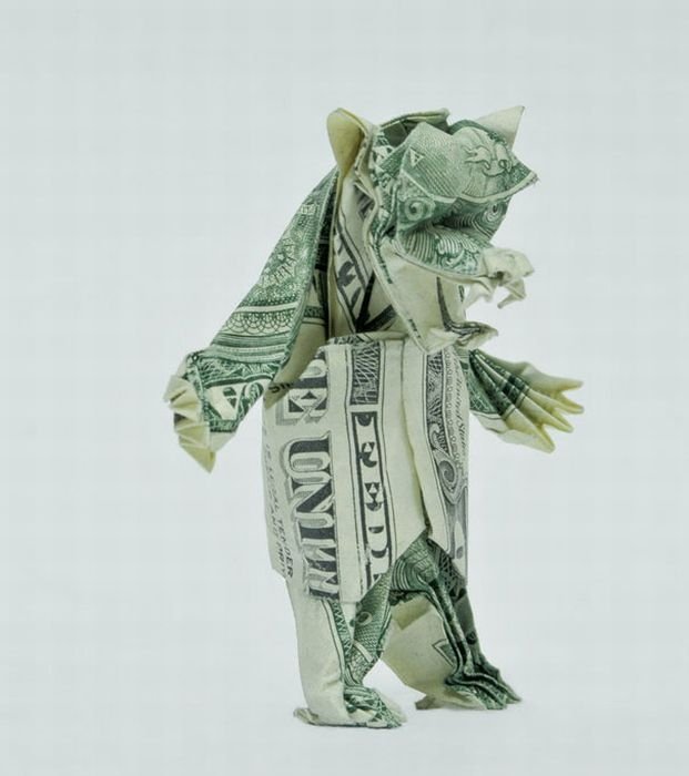 money origami