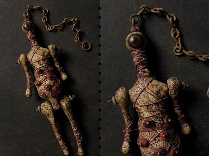 Creepy mummy dolls by Shain Erin