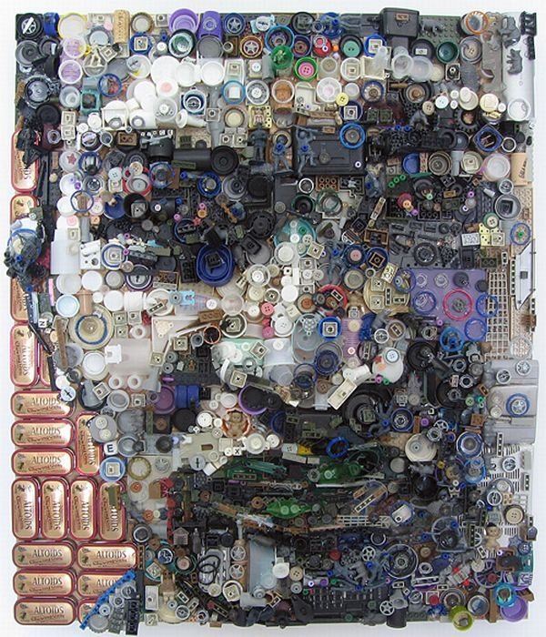 Junk portrait by Zac Freeman