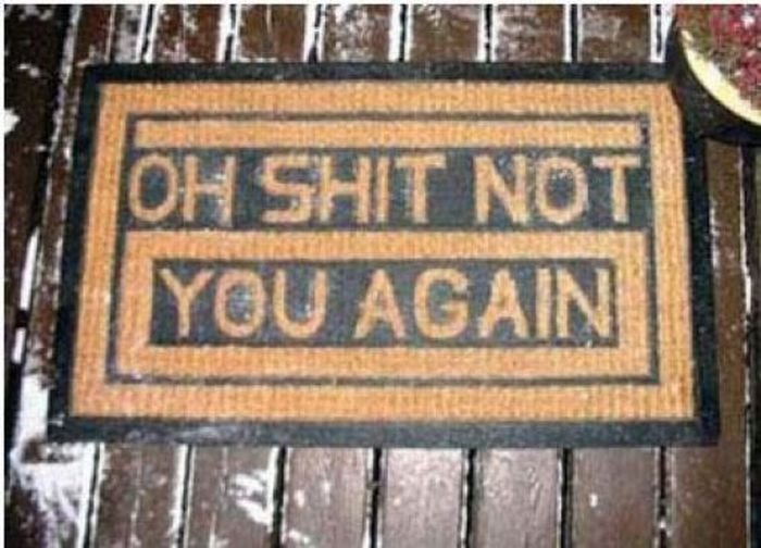 house entrance doormat