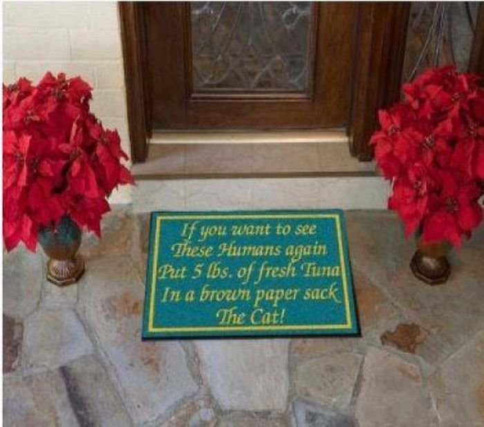 house entrance doormat