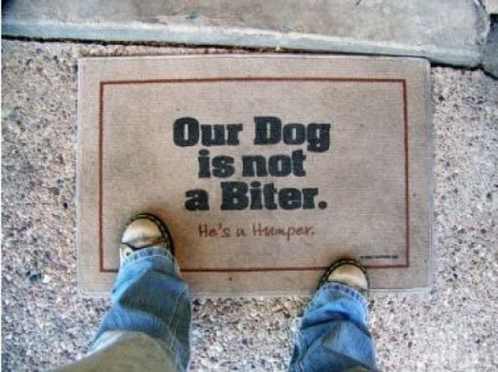 house entrance doormat