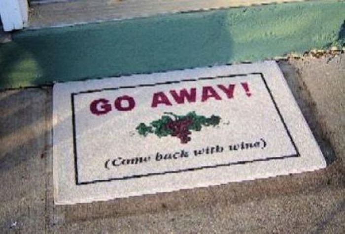 house entrance doormat