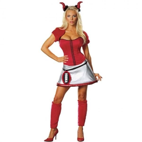 girl wearing halloween costume