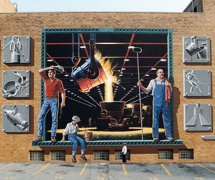 Mural art by Eric Grohe