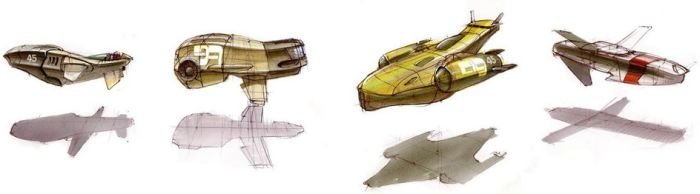 concept spaceships