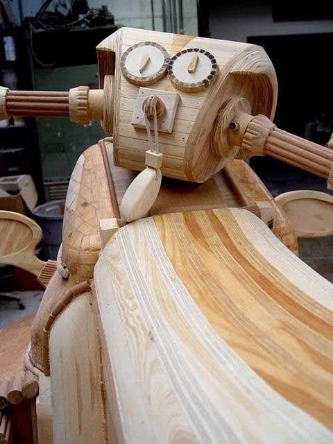 wooden sculpture