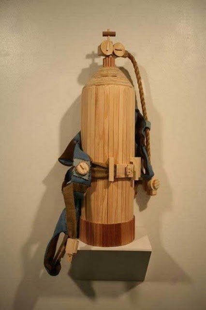 wooden sculpture