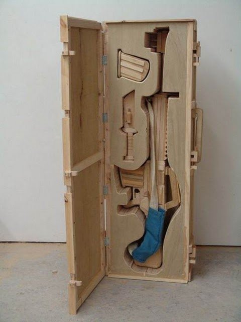 wooden sculpture