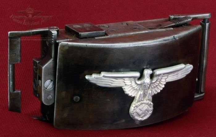 Rare german SS belt buckle by Louis Marquis