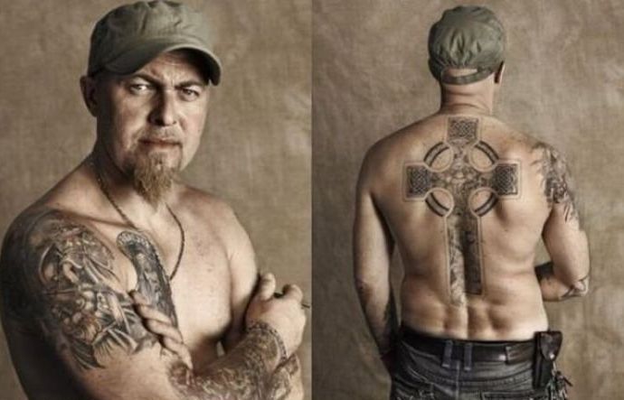 motorcycle club bikers' tattoos