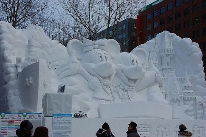 snow sculpture
