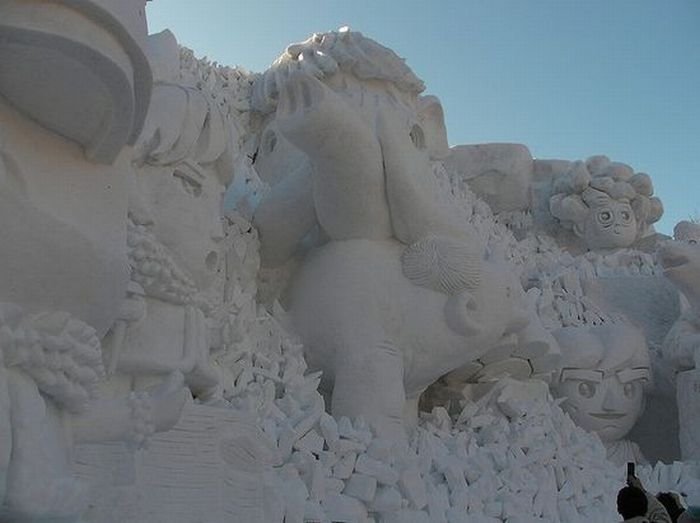 snow sculpture