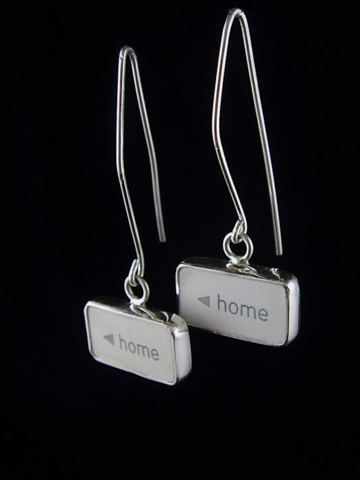 jewelry with keyboard keys