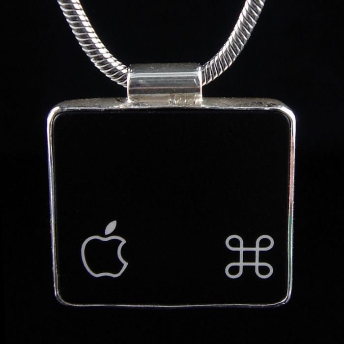 jewelry with keyboard keys