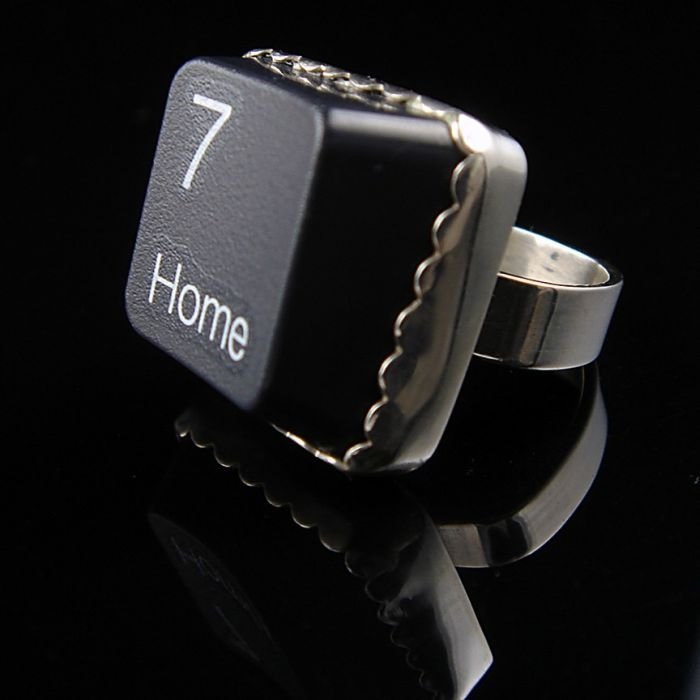 jewelry with keyboard keys