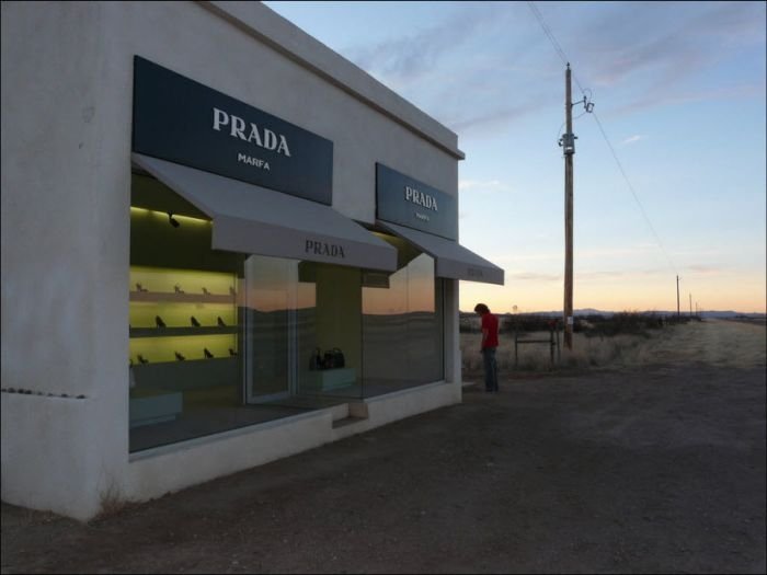 Prada Marfa by Michael Elmgreen and Ingar Dragset