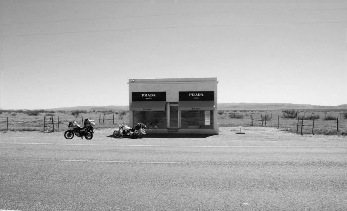 Prada Marfa by Michael Elmgreen and Ingar Dragset