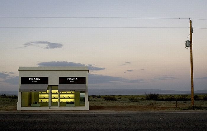 Prada Marfa by Michael Elmgreen and Ingar Dragset