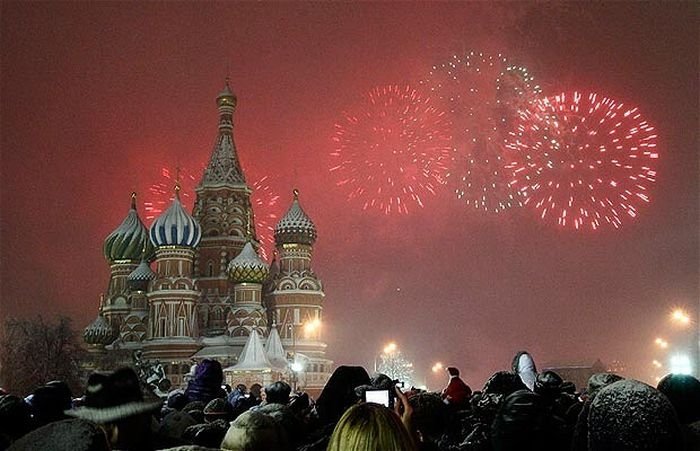 new year 2011 fireworks around the world