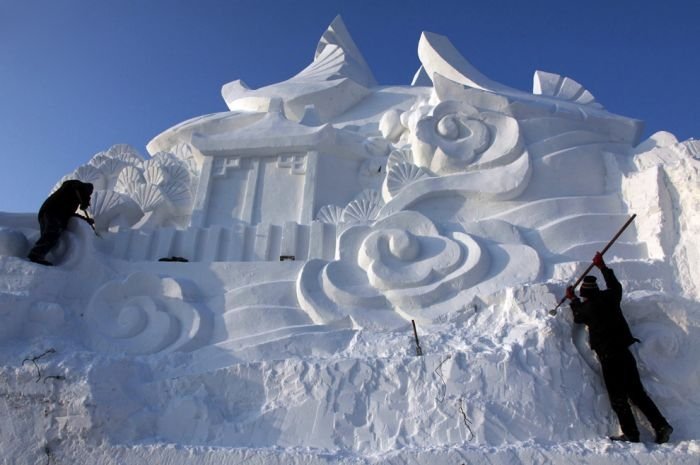 Harbin International Ice and Snow Sculpture Festival 2011, Heilongjiang province, China