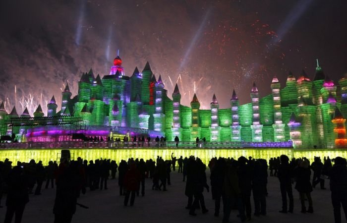 Harbin International Ice and Snow Sculpture Festival 2011, Heilongjiang province, China