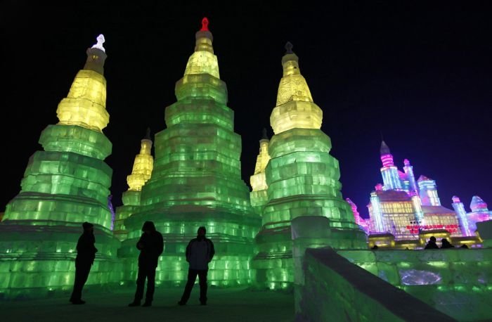 Harbin International Ice and Snow Sculpture Festival 2011, Heilongjiang province, China