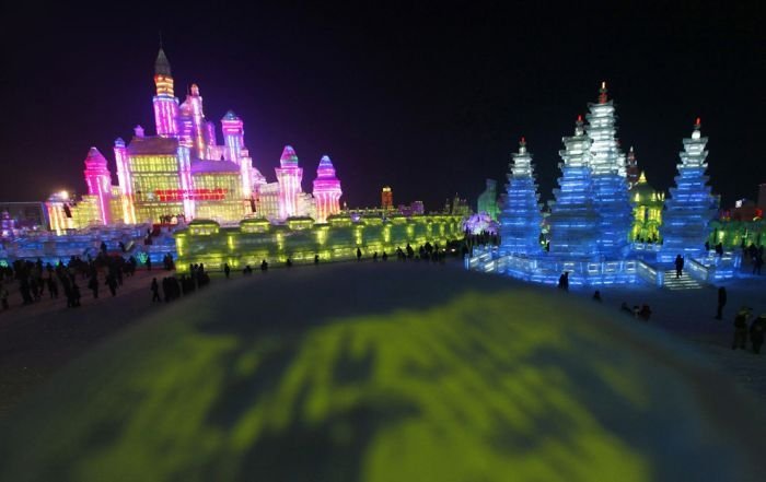 Harbin International Ice and Snow Sculpture Festival 2011, Heilongjiang province, China