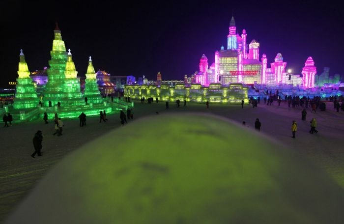 Harbin International Ice and Snow Sculpture Festival 2011, Heilongjiang province, China