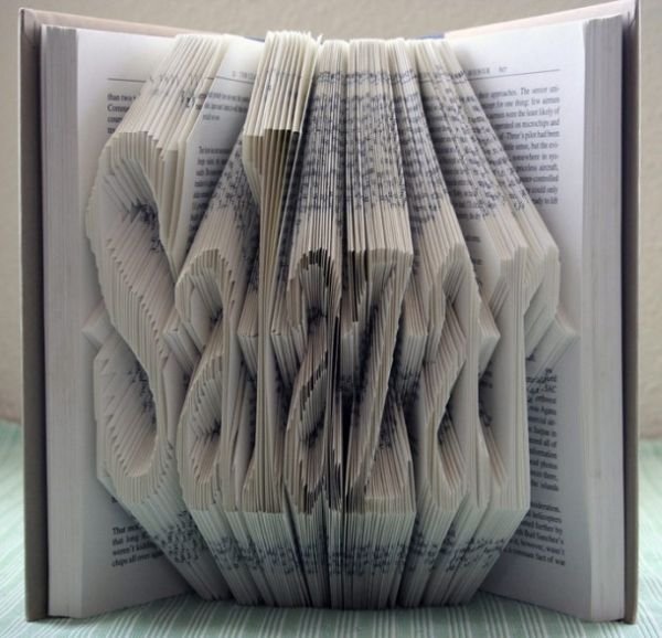 Book Origami by Isaac Salazar