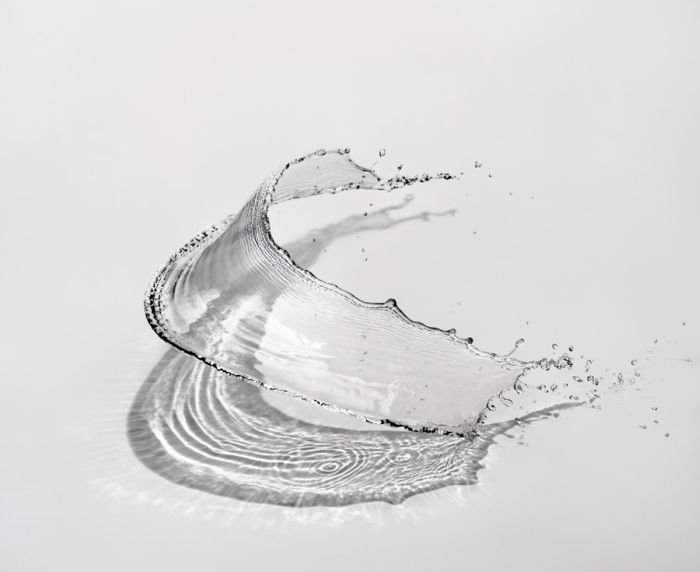 water drops high-speed photography