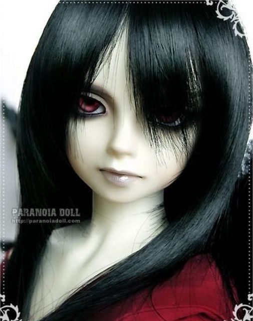 gothic paranoia doll