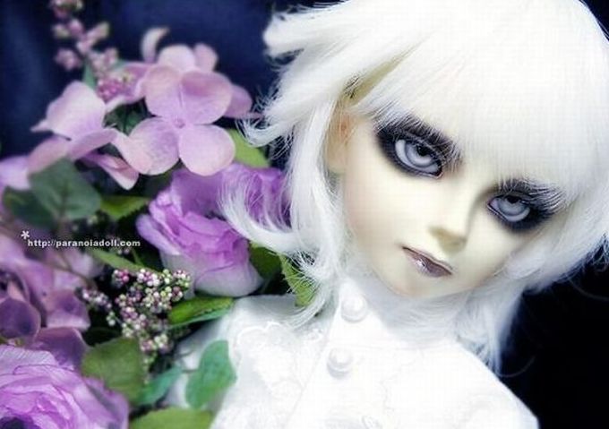 gothic paranoia doll