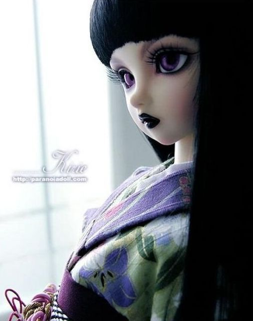 gothic paranoia doll