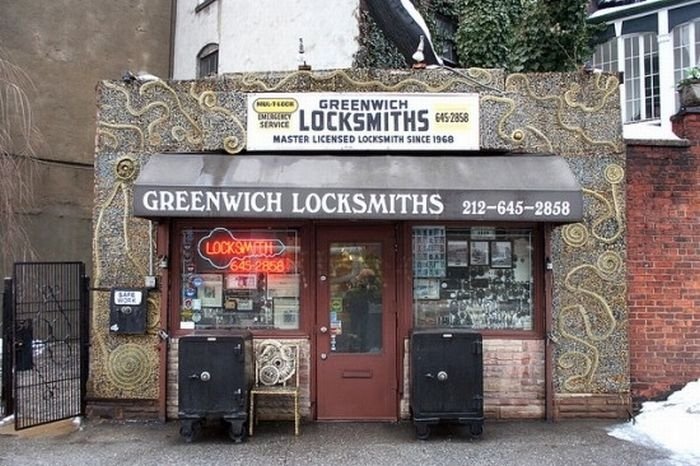 Key Art by Phil Mortillaro, Greenwich Locksmith Shop, New York City, United States