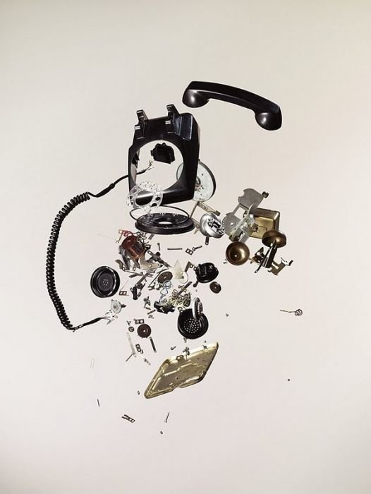 Disassembled objects by Todd McLellan