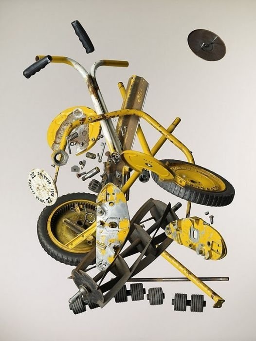 Disassembled objects by Todd McLellan