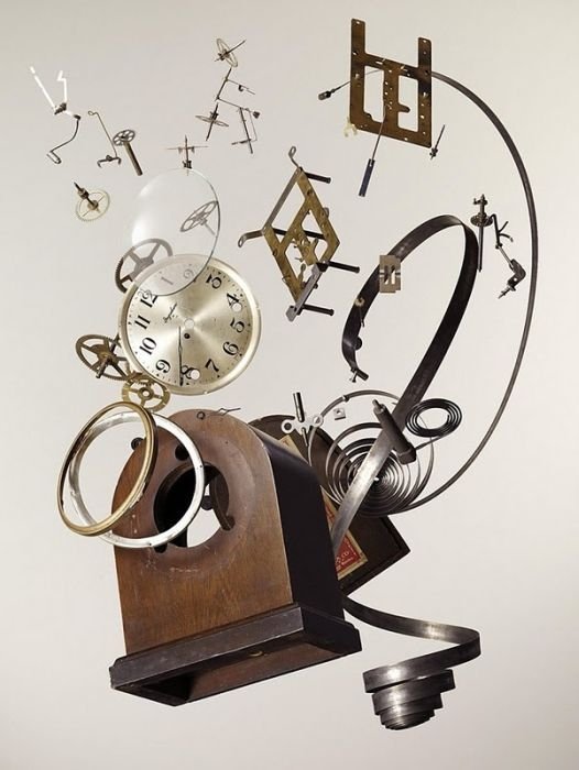 Disassembled objects by Todd McLellan