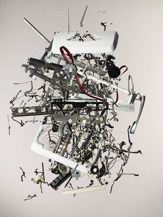 Disassembled objects by Todd McLellan