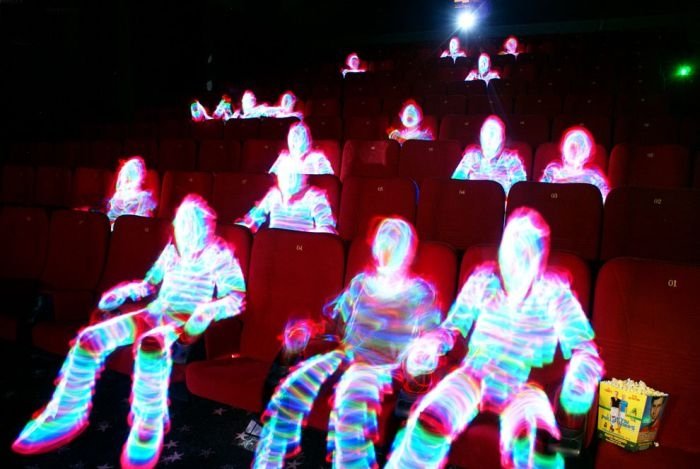 Light paintings by Janne Parviainen