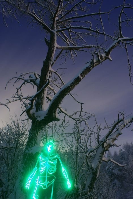 Light paintings by Janne Parviainen