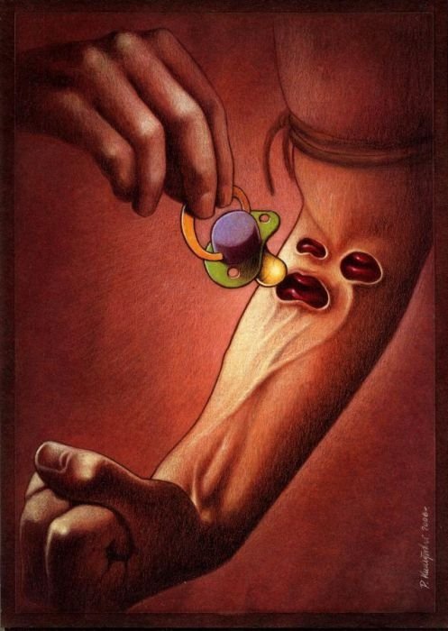 Satiric drawings by PawelKkuczynski