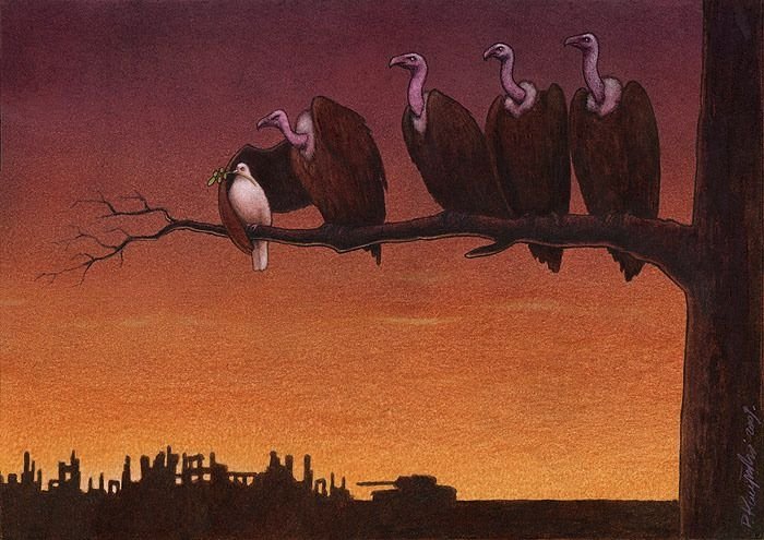 Satiric drawings by PawelKkuczynski