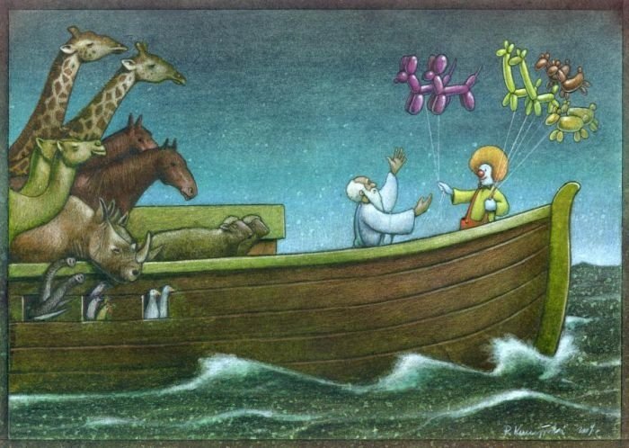 Satiric drawings by PawelKkuczynski