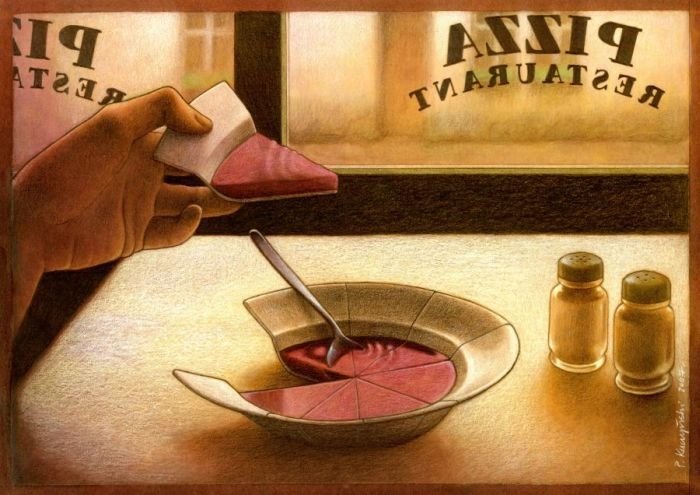 Satiric drawings by PawelKkuczynski