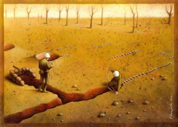 Satiric drawings by PawelKkuczynski